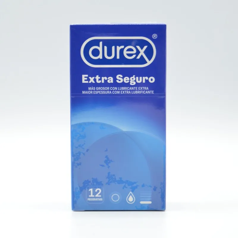 PRESERVATIVOS DUREX EXTRA SEGURO 12 U