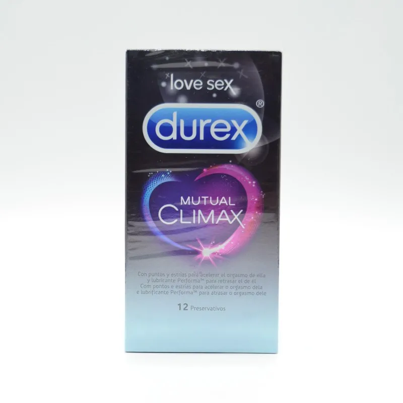 PRESERVATIVOS DUREX MUTUAL CLIMAX 12 U