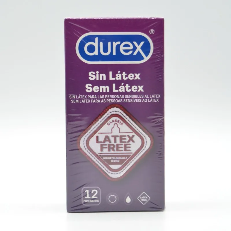 PRESERVATIVOS DUREX SIN LATEX 12 U