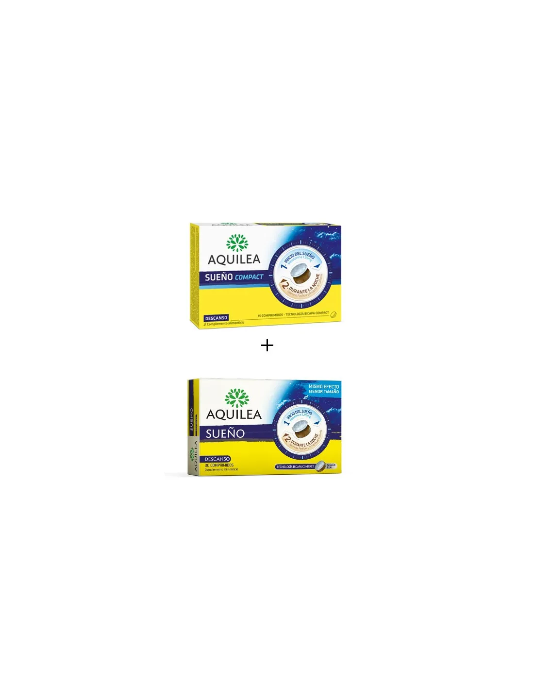 AQUILEA PACK SUEÑO COMPACT 60 + 30 COMPRIMIDOS