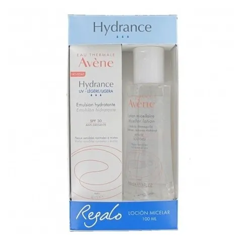 Avene Pack Hydrance UV ligera SPF30 40 ml + Locion Micelar 100 ml