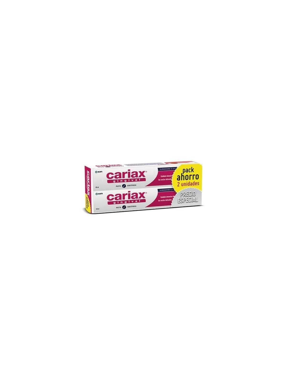Pack Cariax Gingival Pasta 125ml Kin