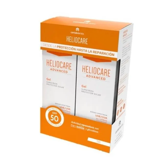 Pack Duplo Heliocare Advanced Gel SPF 50 200 ml
