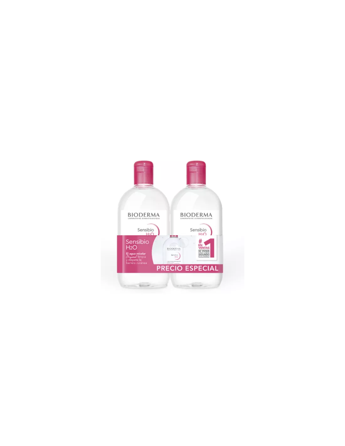 Bioderma Pack Duplo Sensibio H2O 500Ml+500ml
