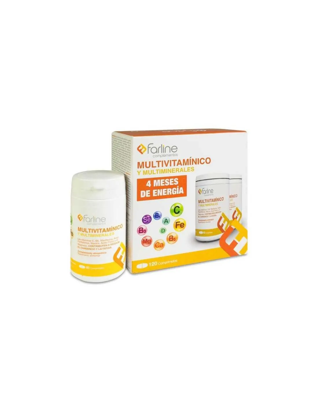 Pack Multivitaminico 2x60comprimidos FARLINE