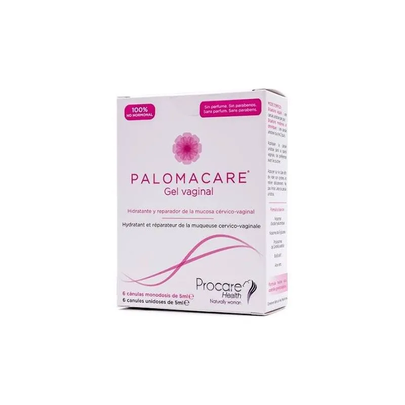Palomacare Gel Vaginal 6 Cánulas Monodosis