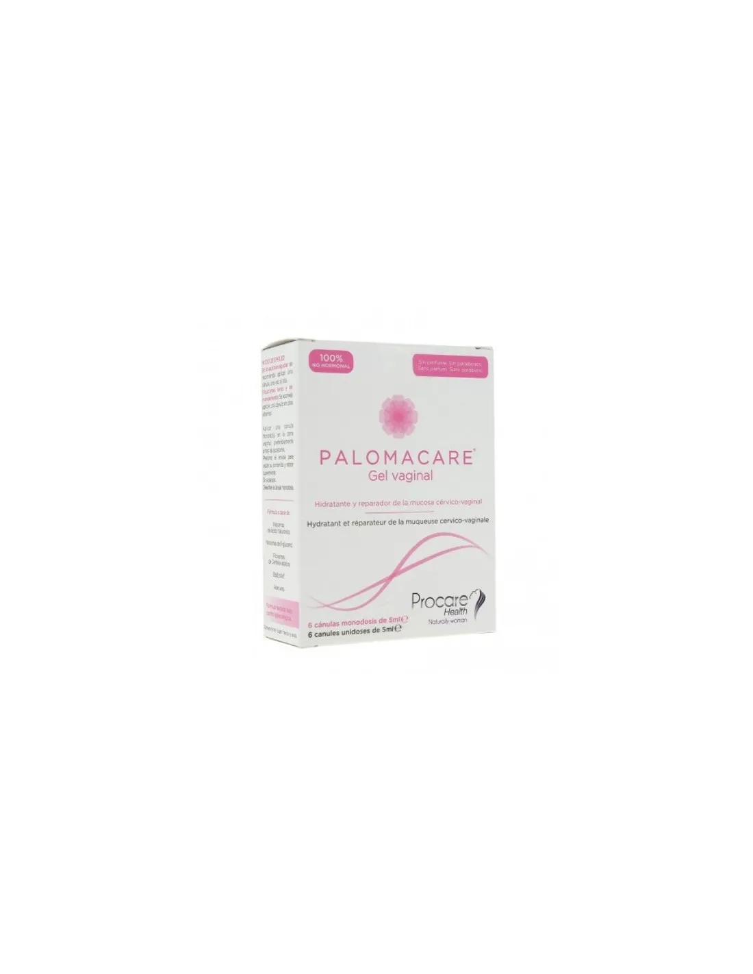 PALOMACARE GEL VAGINAL HIDRATANTE Y REPARADOR 6 CANULAS x 5 ML
