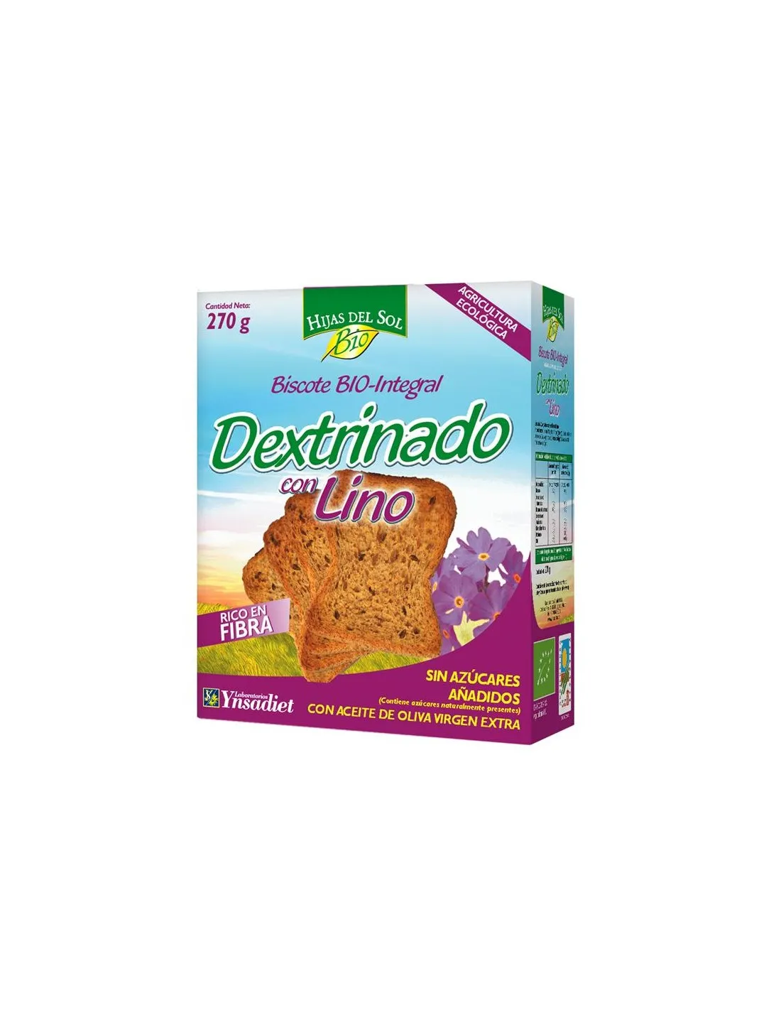 Pan Dextrinado Lino 270 Gr de Ynsadiet