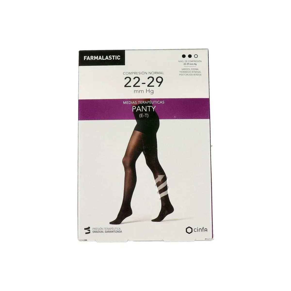 Panty Farmalastic Nor Neg Md 34-38