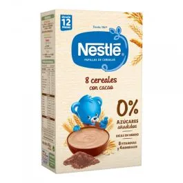 Nestlé Papilla de 8 Cereales con Cacao