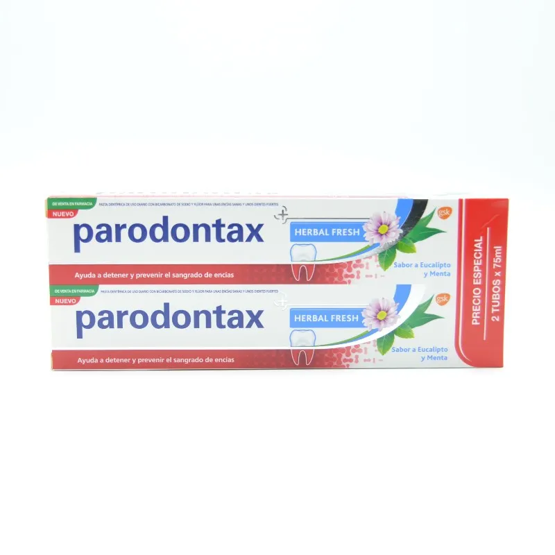 PARODONTAX HERBAL FRESH DUPLO 2 X 75 ML