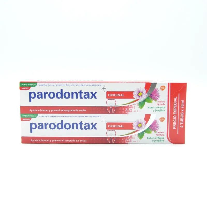 PARODONTAX ORIGINAL HERBAL DUPLO 2 X 75 ML