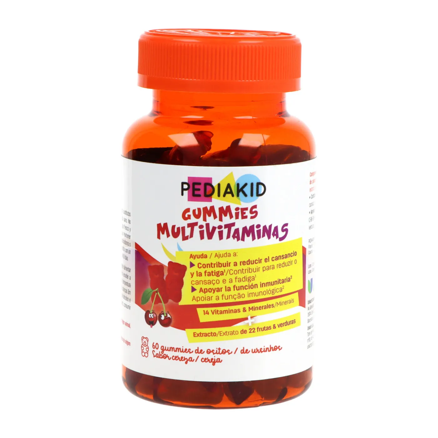 Pediakid Gominolas Multivitaminas 60 Gominolas
