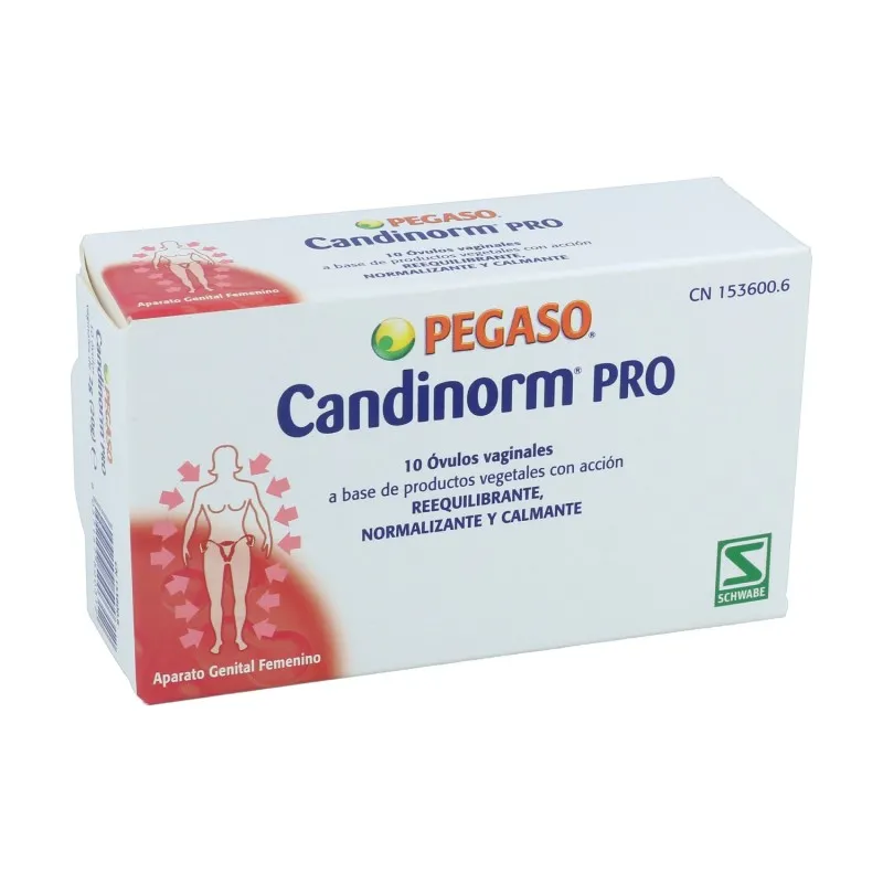 PEGASO CANDINORM PRO 10 OVULOS VAGINALES