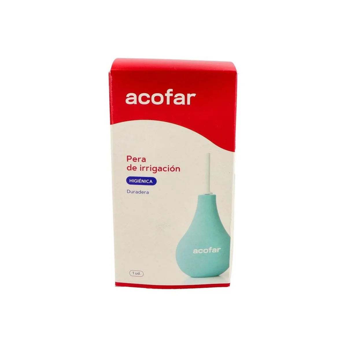 Pera Acofar Goma C/Canula Irrig N 12 365 Ml