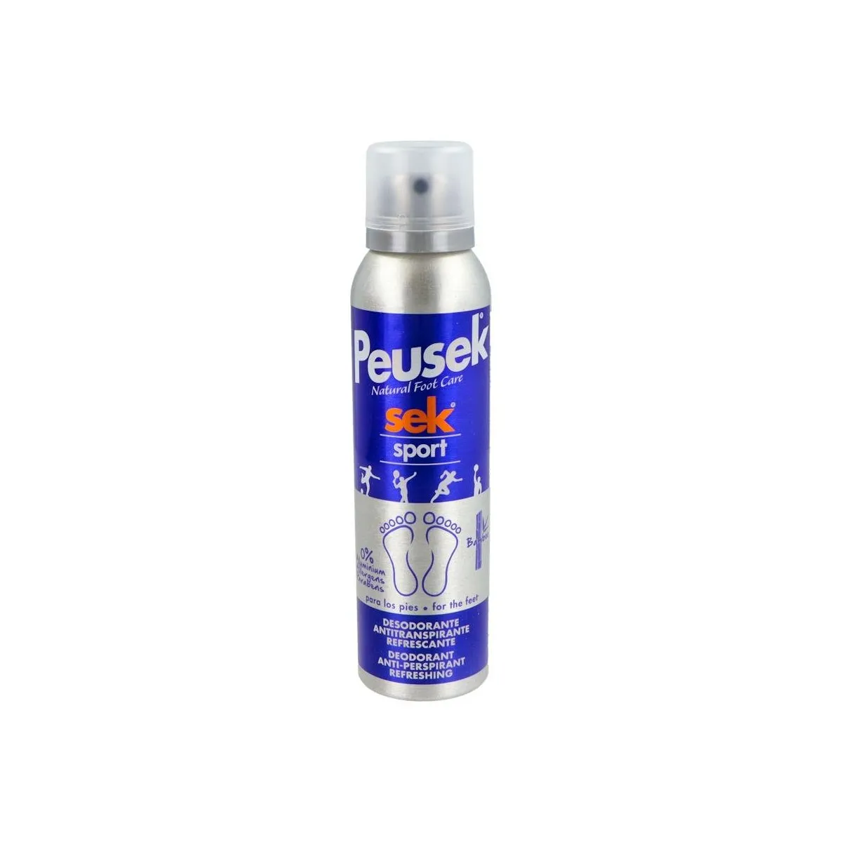 Peusek Sek Sport Desodorante Pies Spray 150 Ml