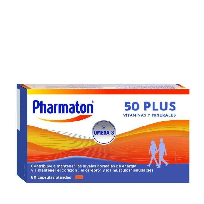 Pharmaton 50 Plus 60 Caps