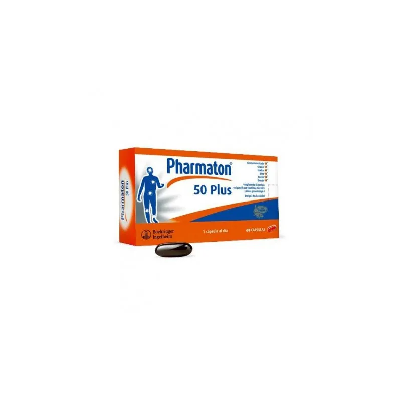 Pharmaton 50 Plus 60 cápsulas