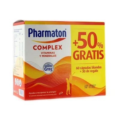 Pharmaton Complex 60capsulas+30 de regalo