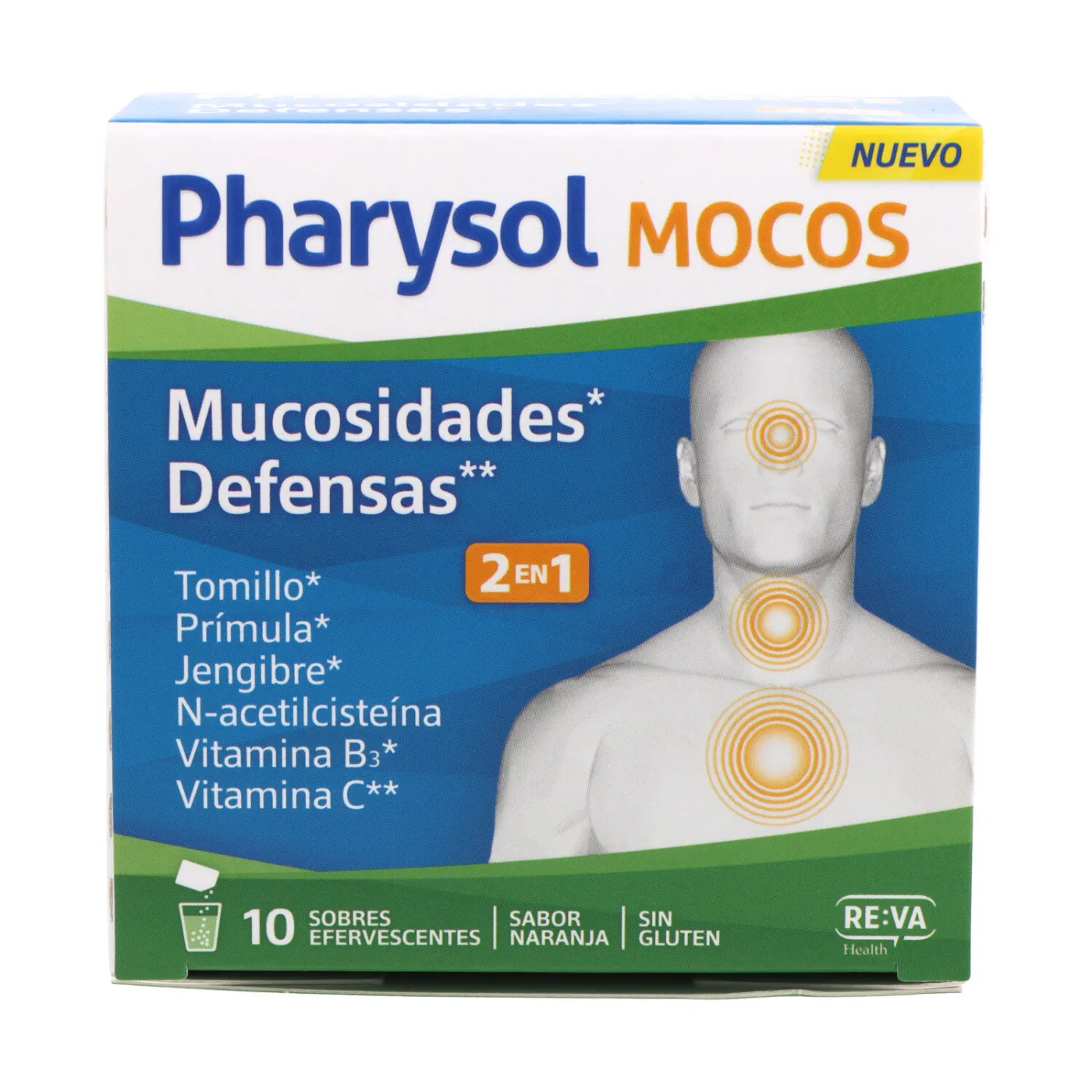 Pharysol Mocos 10 Sobres Efervescentes
