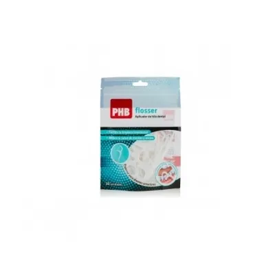 PHB Flosser PTFE hilo dental con aplicador