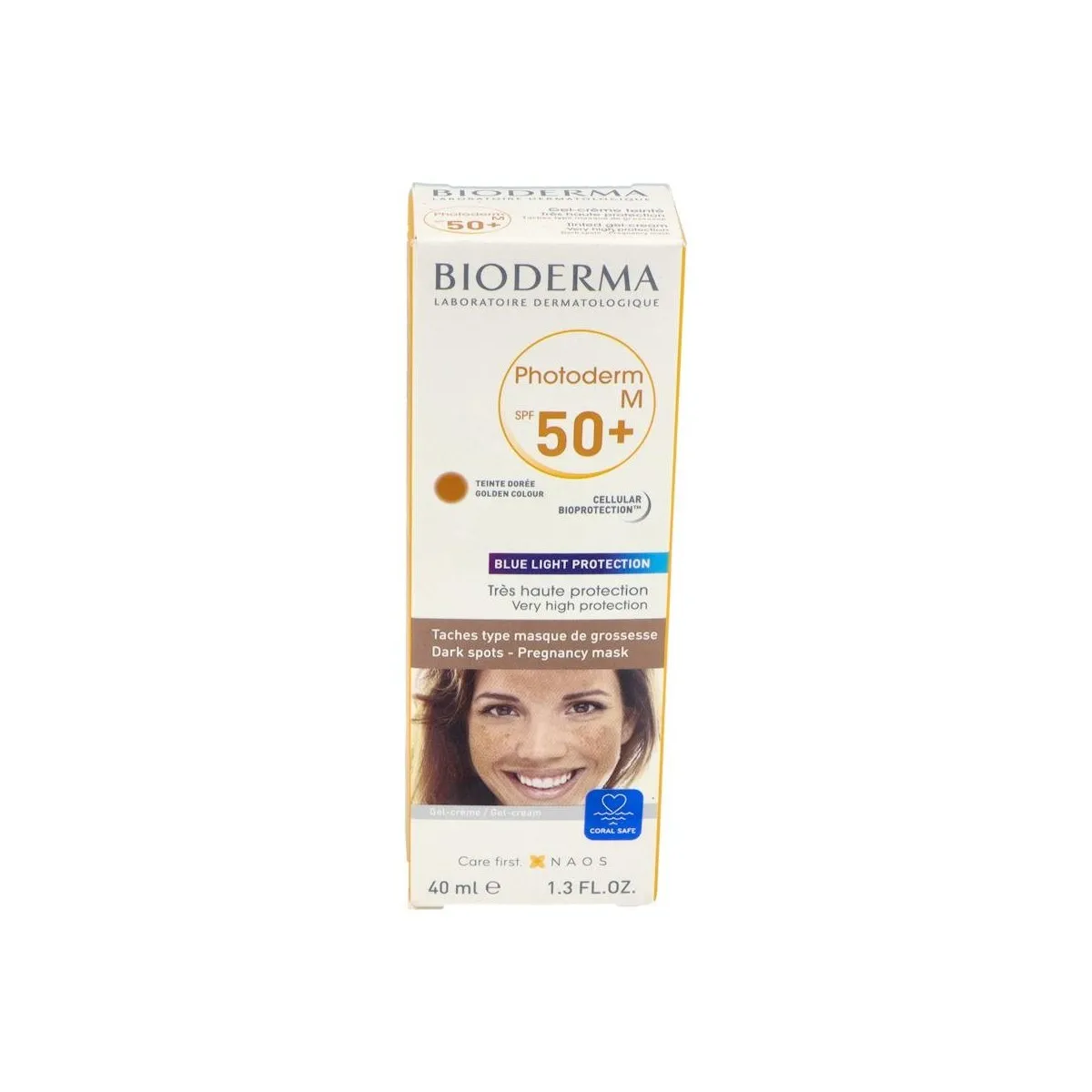 Photoderm M spf50+ Crema Color Dorado Bioderma 40 Ml