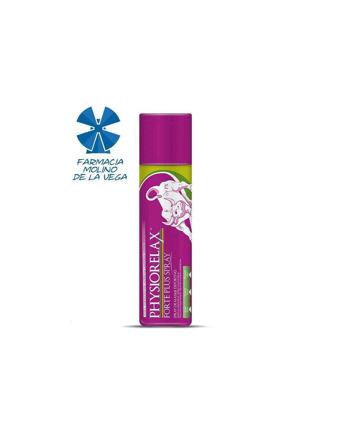 SPRAY MASAJE DEPORTIVO PHYSIORELAX FORTE PLUS 150 ML