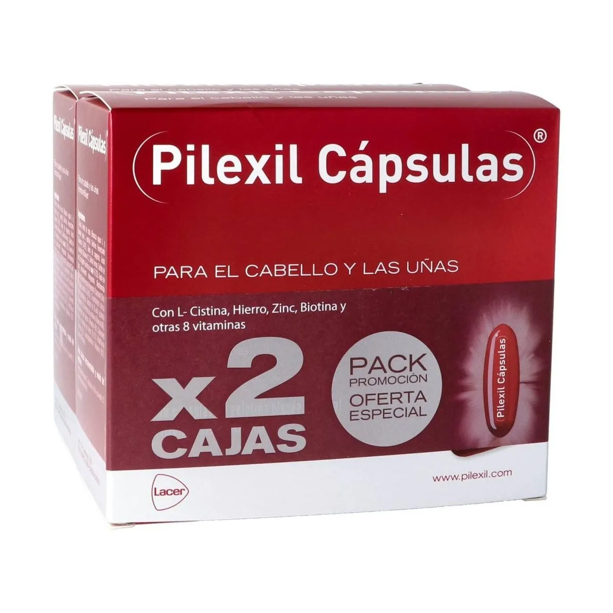 Pilexil Duplo 2x100 Cápsulas