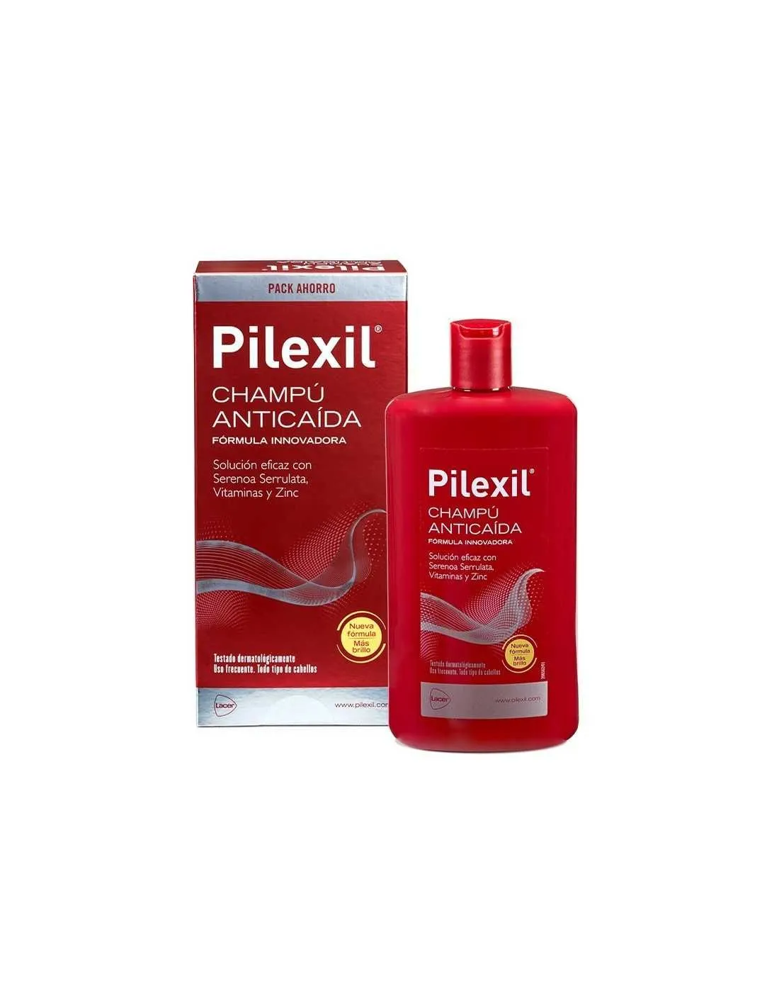 Champú Anticaída Pilexil 500ml - Frena la caída del cabello
