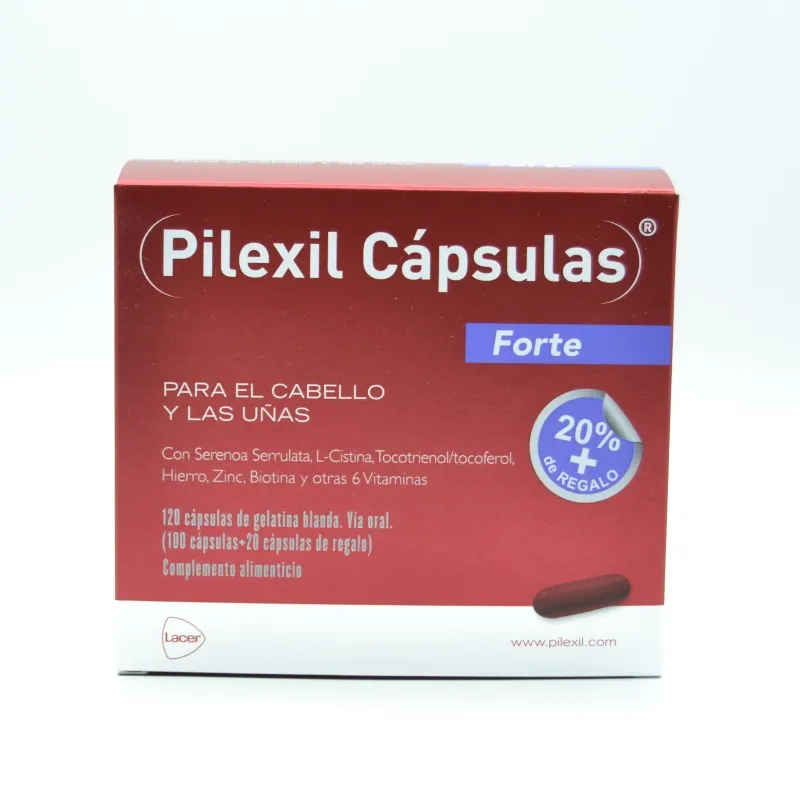 PILEXIL FORTE 120 CAPSULAS (100+20 DE REGALO)