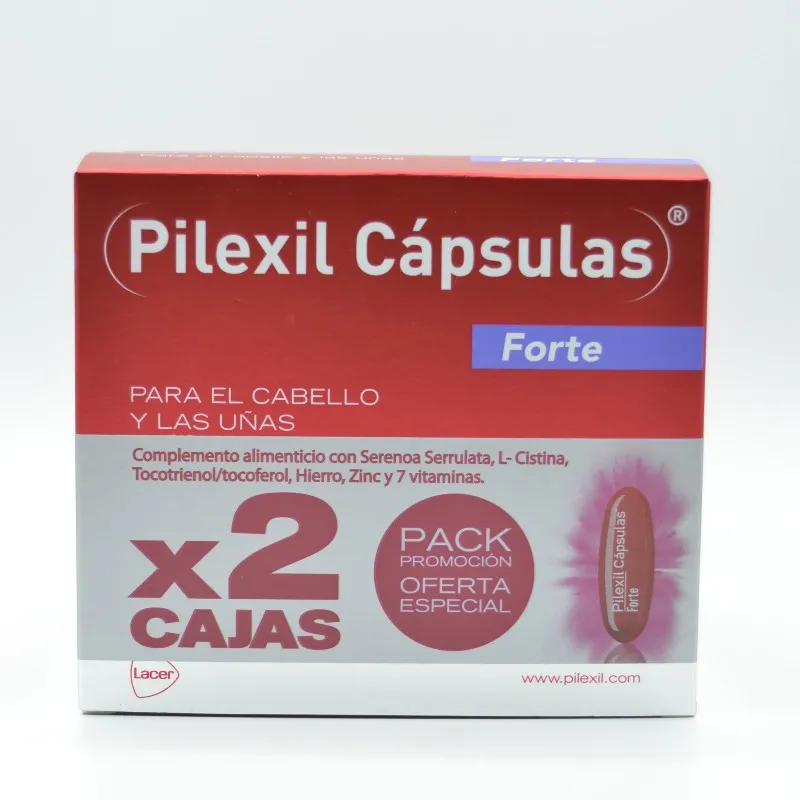 PILEXIL FORTE CAPSULAS DUPLO 2X100 CAP
