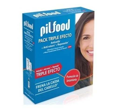 Pilfood Direct Champú Anticaída, 200 ml. + Pilfood Acondicionador Density sin Aclarado pH6, 175 ml. - Laboratorio Serra Pamies