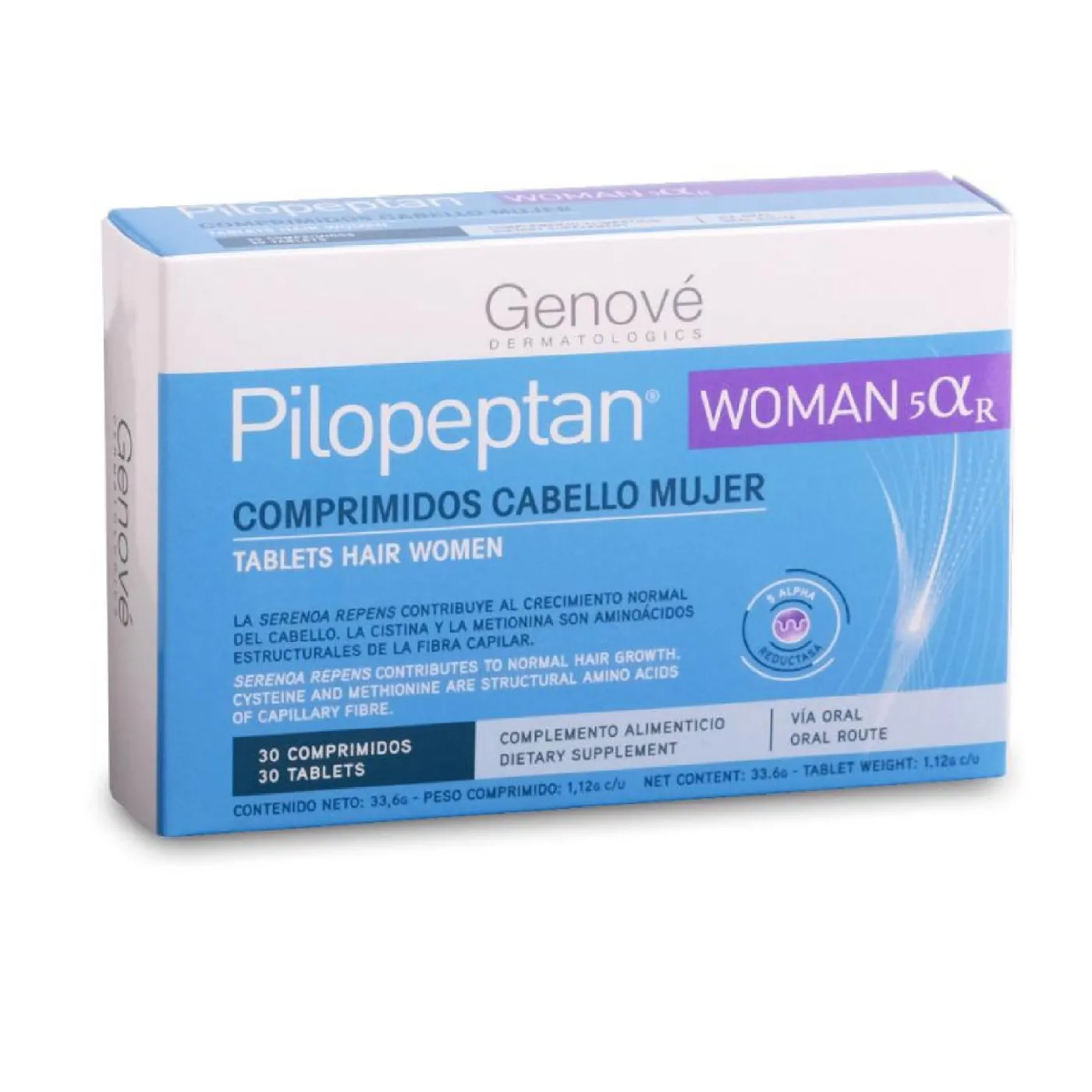 Pilopeptan Mujer 5 Alfa R 30 Comps