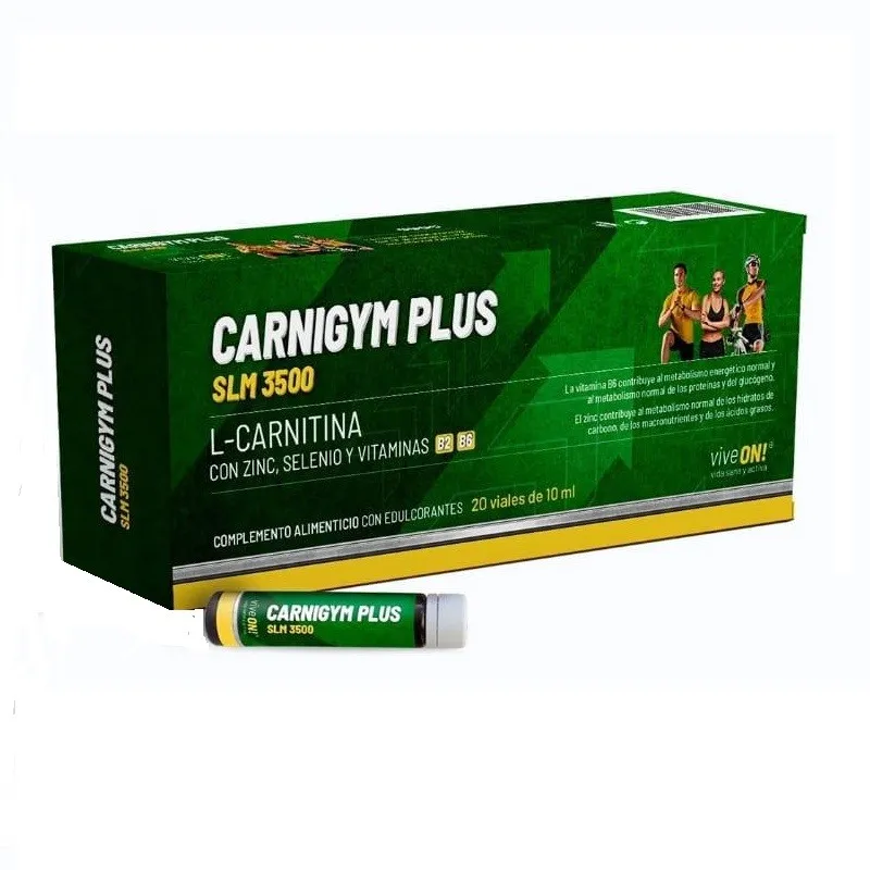 PLANTAPOL CARNIGYM PLUS SLIM 3500 20 VIALES
