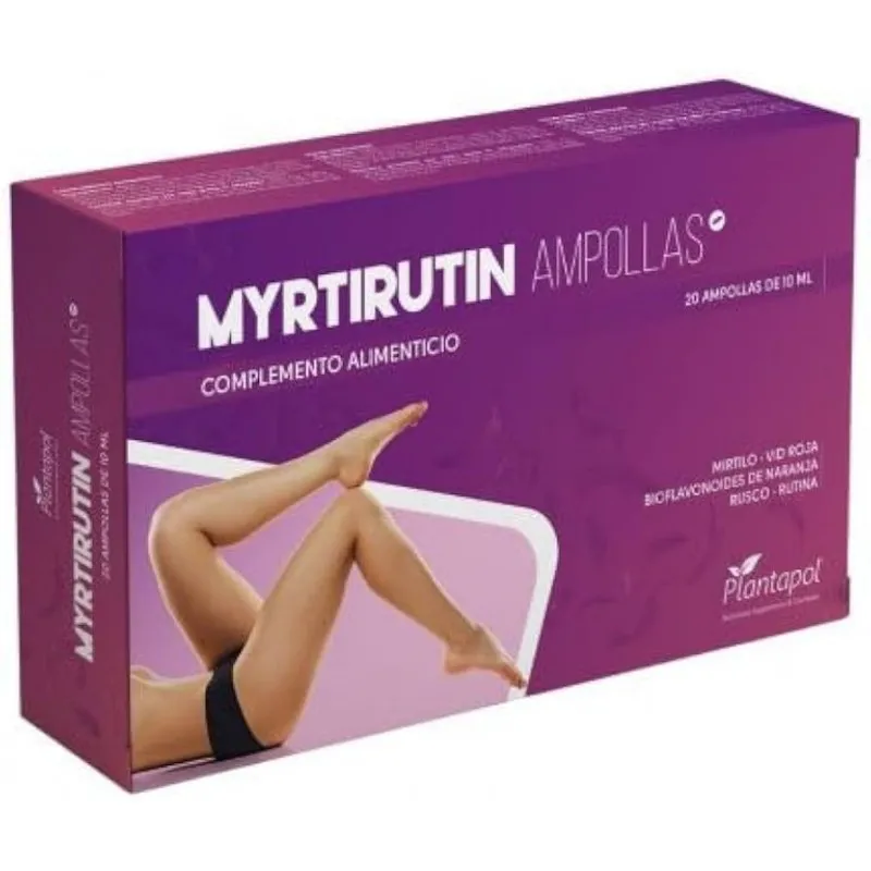 PLANTAPOL MYRTIRUTIN 20 AMPOLLAS