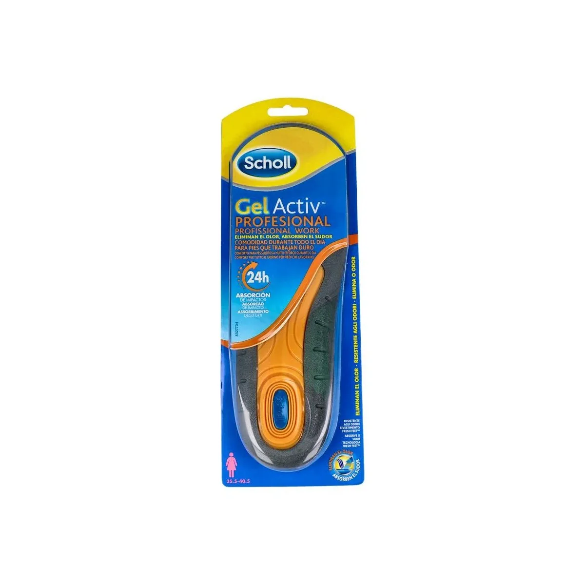 Plantillas Scholl Gel Activ Prof. Mujer