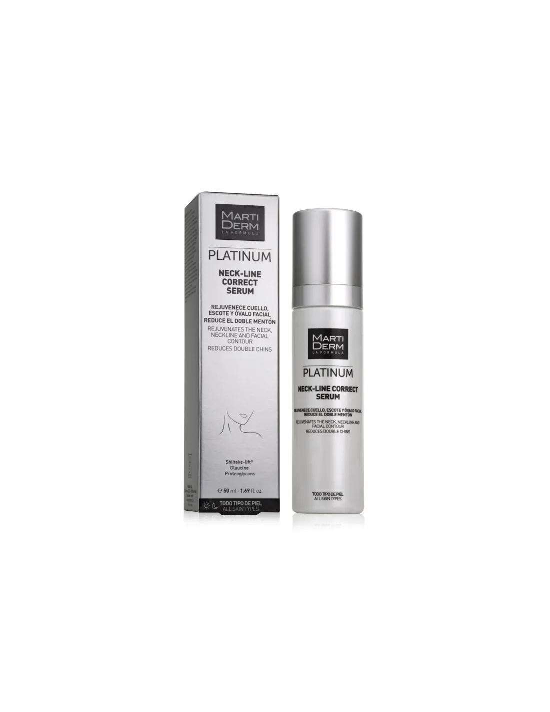 PLATINUM NECK-LINE CORRECT SERUM MARTIDERM 50 ML