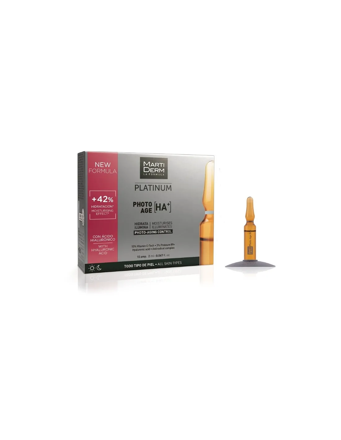 PLATINUM PHOTO AGE [HA+] MARTIDERM 10 AMPOLLAS