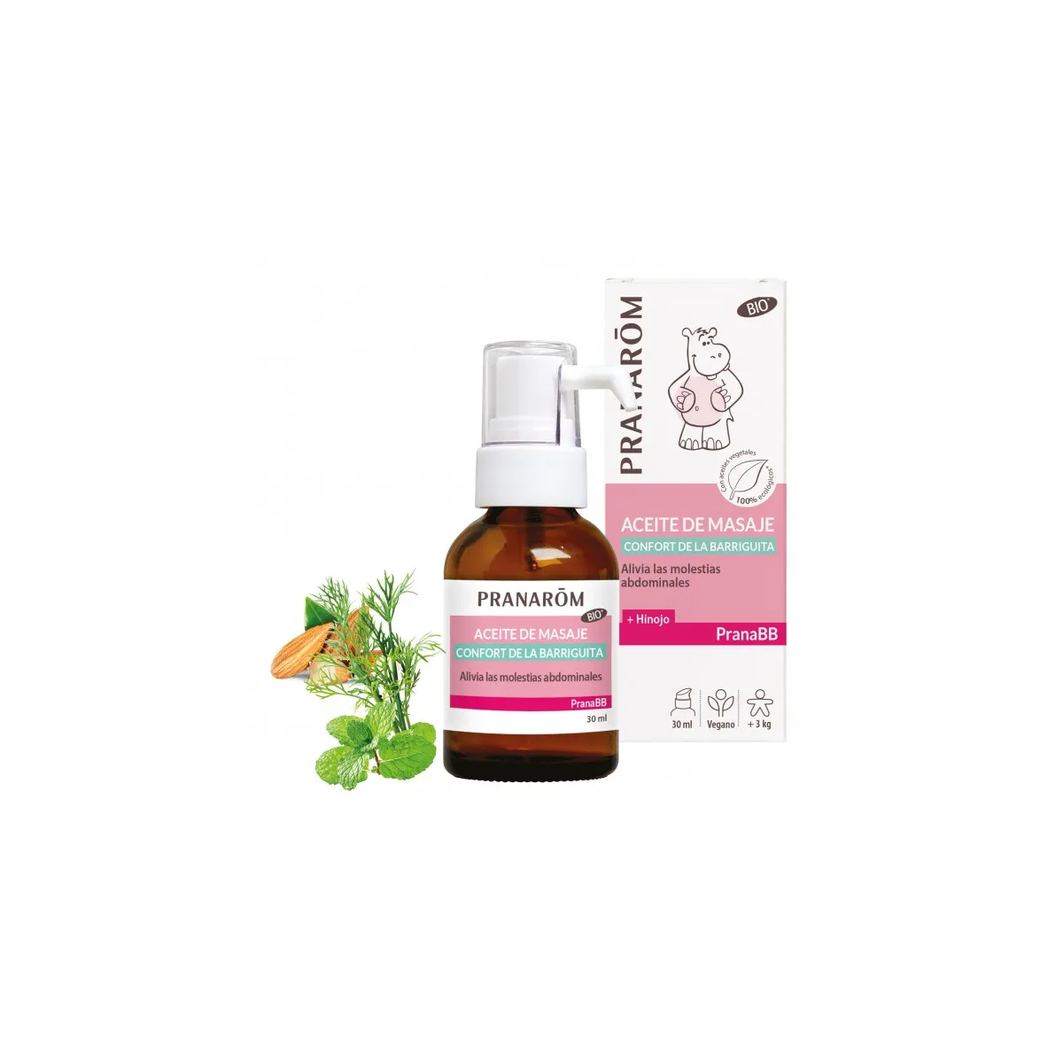 Pranarom Aceite Masaje Barriguita PranaBB 30 ML