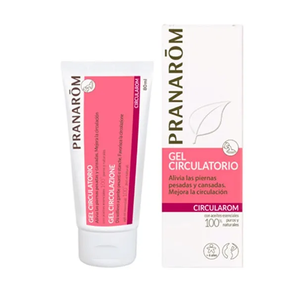 Pranarom Circularom Gel Circulatorio, 80 ml