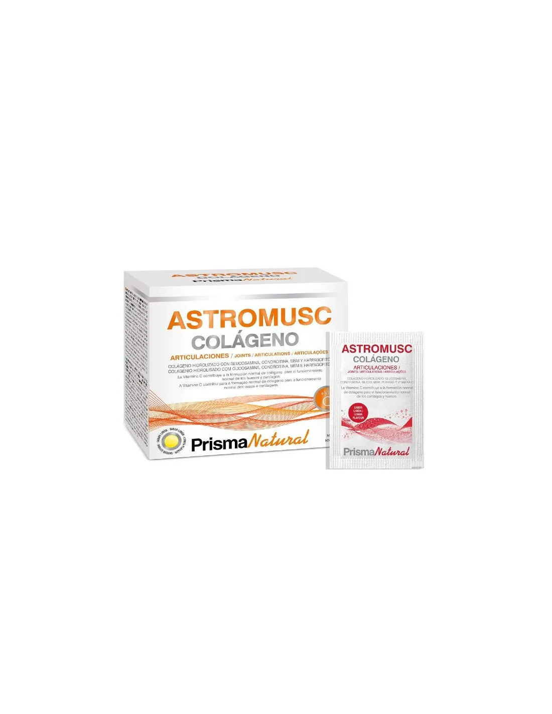 ASTROMUSC COLÁGENO PRISMA NATURAL 20 SOBRES