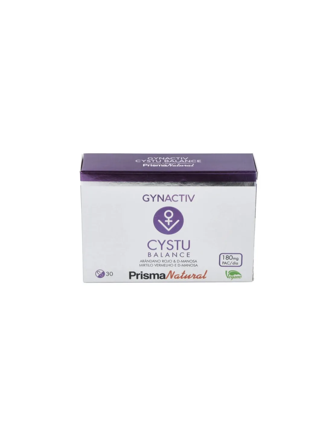 PRISMA NATURAL GYNACTIV CYSTU BALANCE 30 COMPRIMIDOS