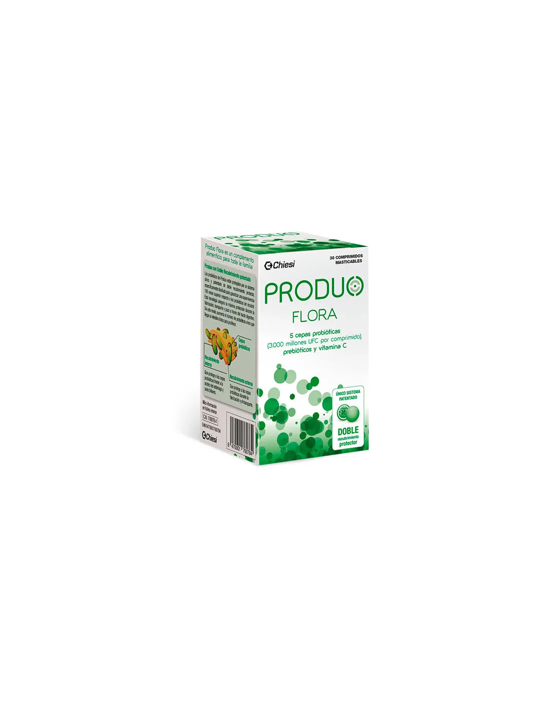 PRODUO FLORA 30 COMPRIMIDOS MASTICABLES