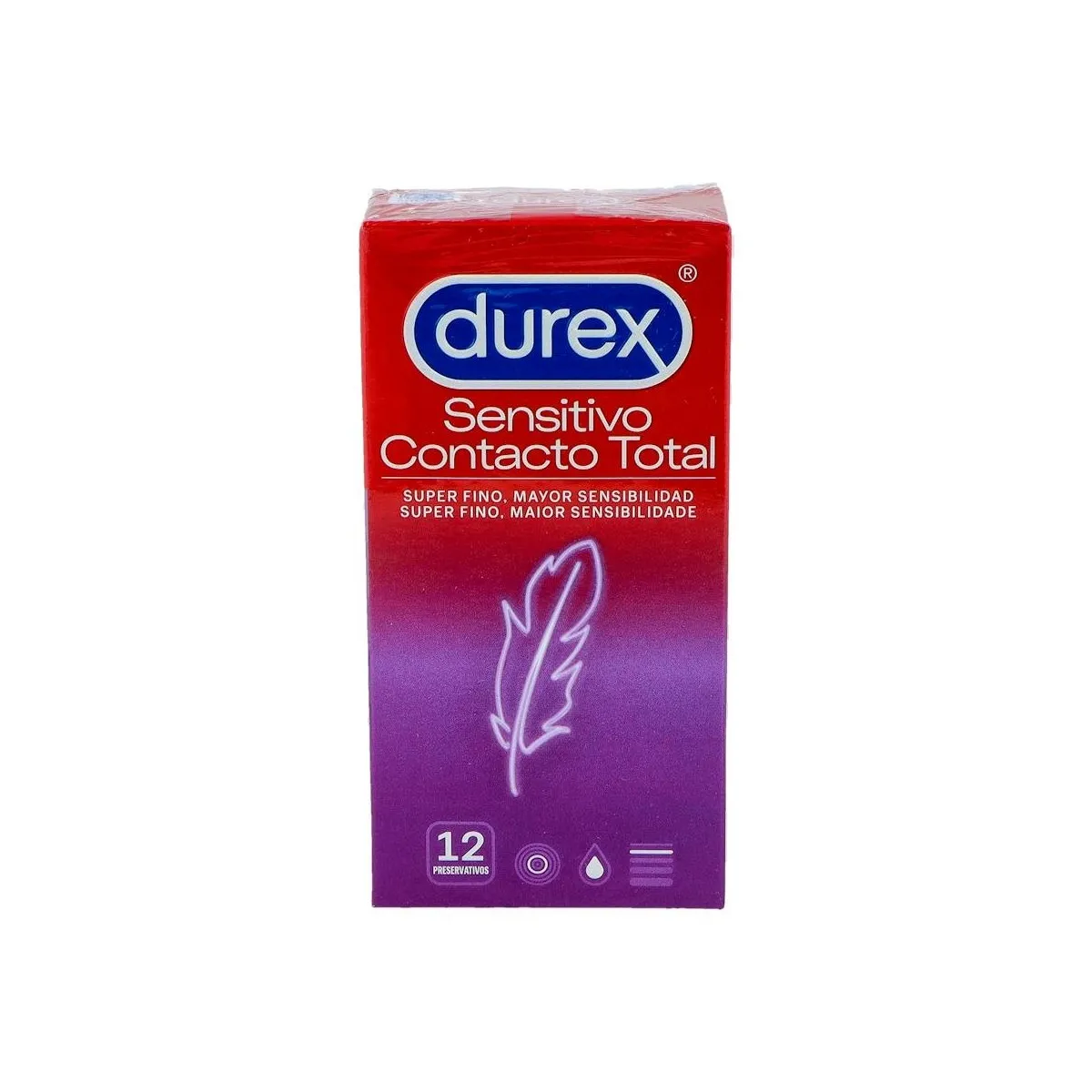 Profilactico Durex Contac total12u
