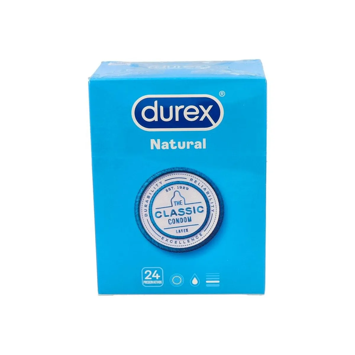 Profilactico Durex Natur/Plus 24 U