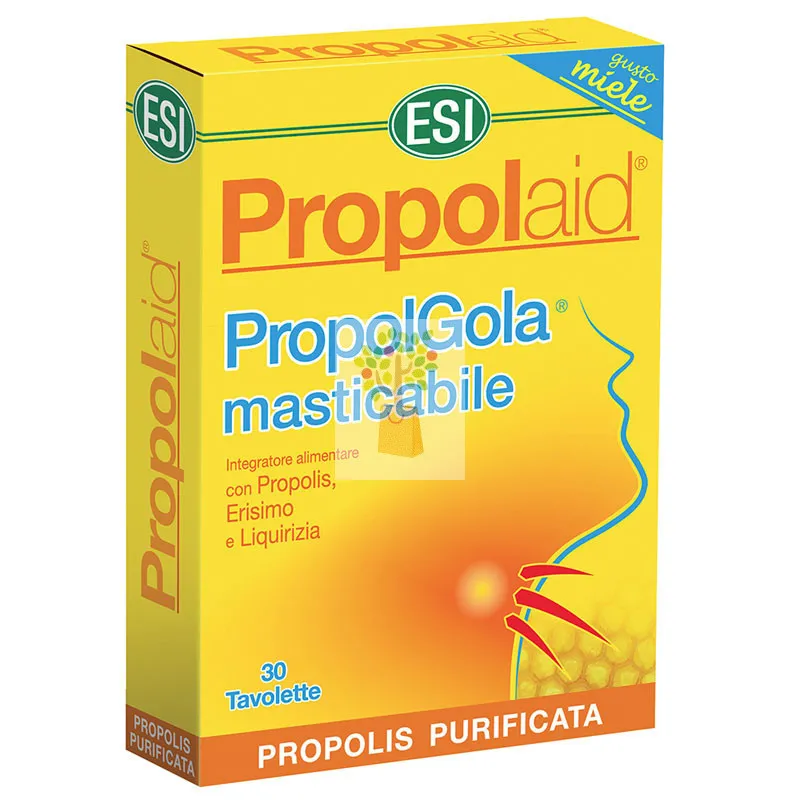 PROPOLGOLA MIEL 30 TABLETAS ESI
