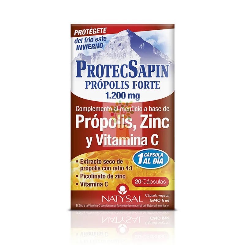 PROTECSAPIN PROPOLIS FORTE 20 CAPSULAS NATYSAL