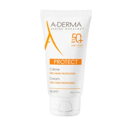 Aderma Protect Crema Solar SPF50, 40 ml. - A-Derma