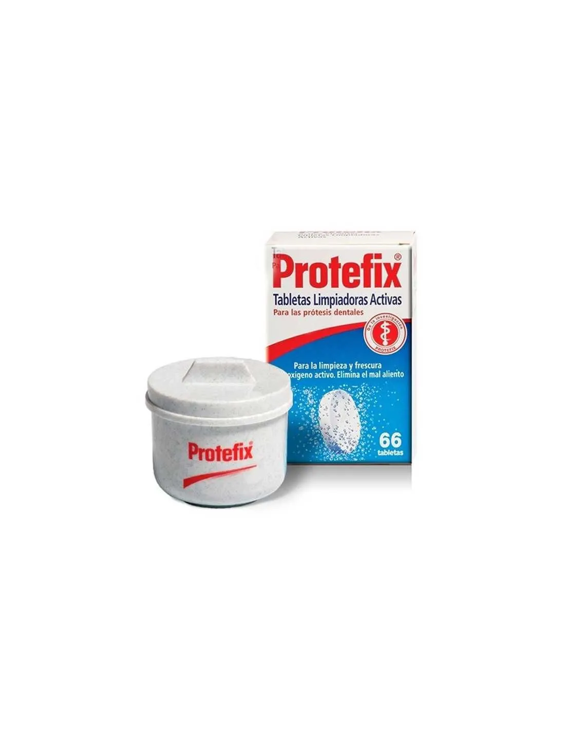 Protefix Envase de Limpieza para Prótesis Dental 1 Recipiente