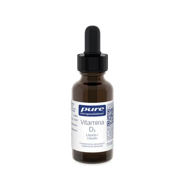 Pure Encapsulations Vitamina D3 Líquida 22,5 ml